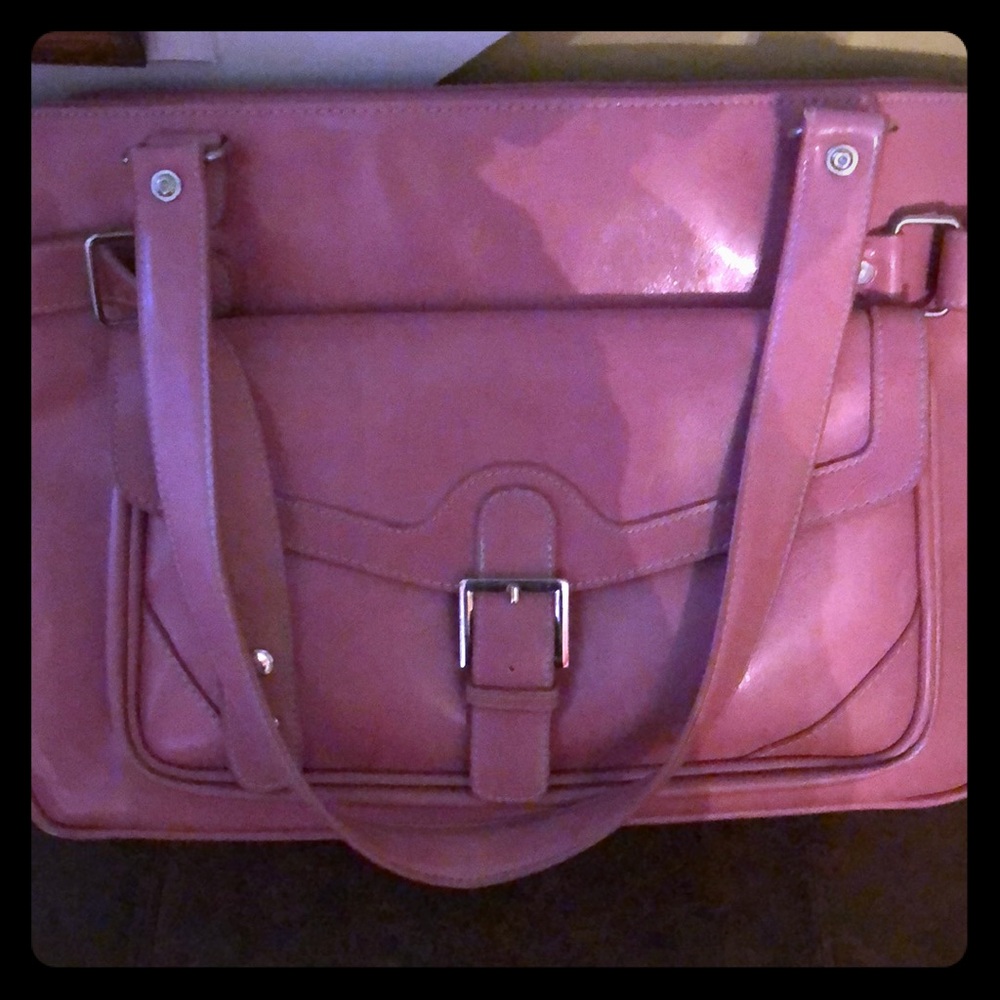 Pink Leather Bag